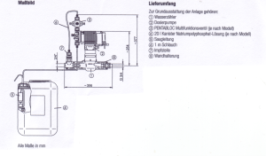 Dostronic Dosierpumpe Lieferumfang Wasseraufbereitung, Enthärtungsanlagen und weiches und kalkfreies Wasser von Kern Wassertechnik in Mömbris